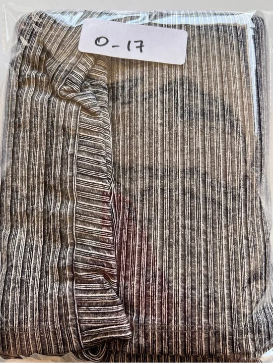 MM Lafleur Gray Ribbed Twist-Front short Dress - Picture 10 of 10